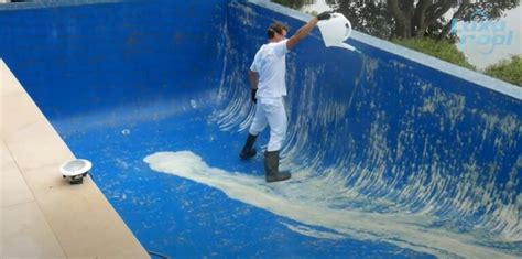 pool paint test|how to paint a pool surface.